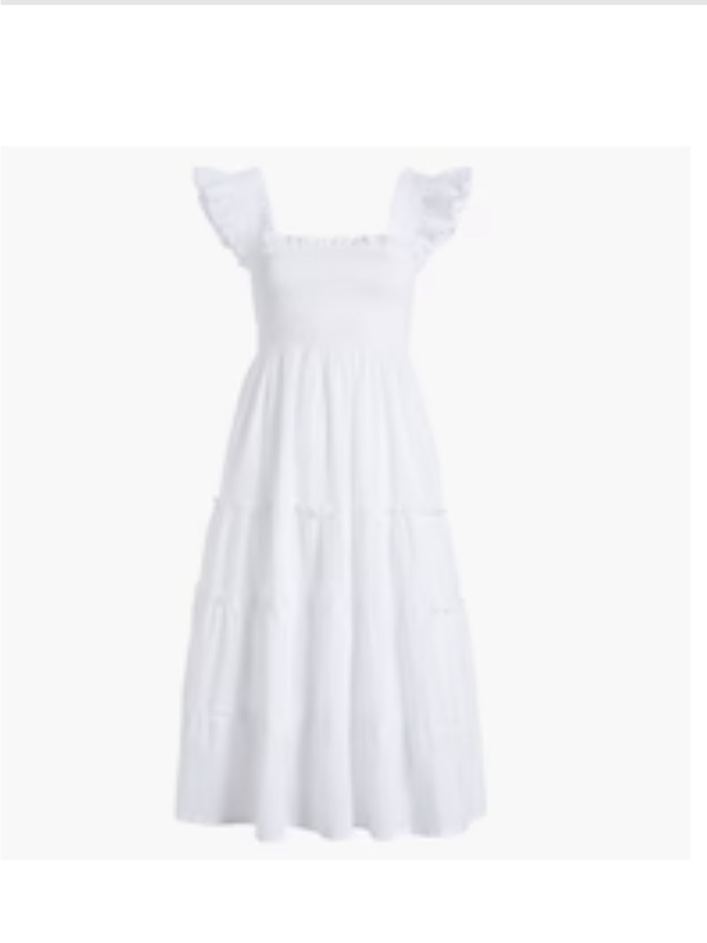 Hill House White Swiss Dot Ellie Dress